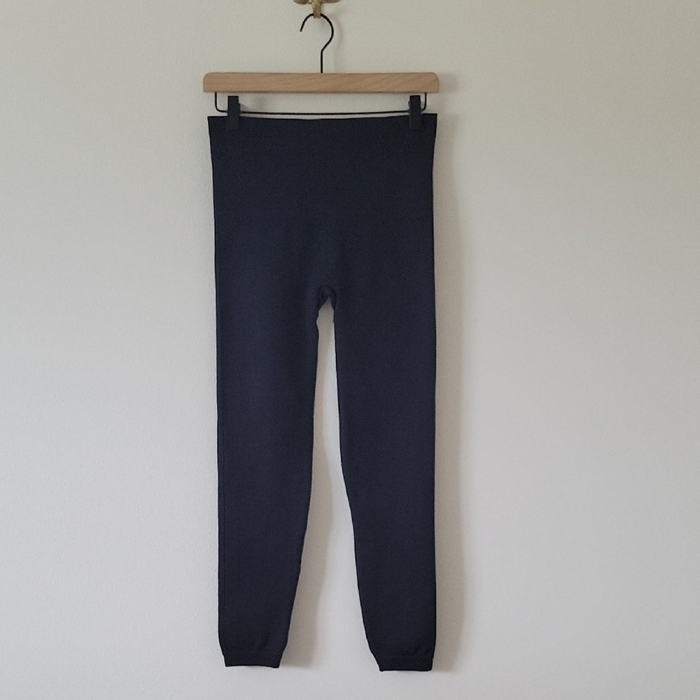 SPANX Black Classic Crop‎ Legging Size Large